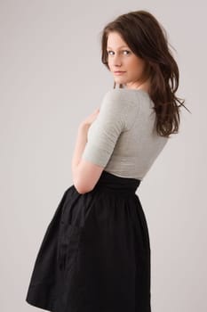 young beautiful woman