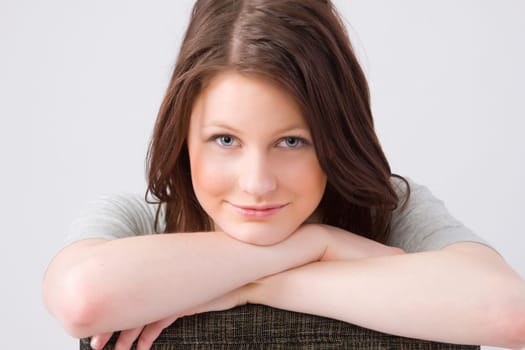 young beautiful woman
