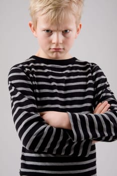 angry little boy