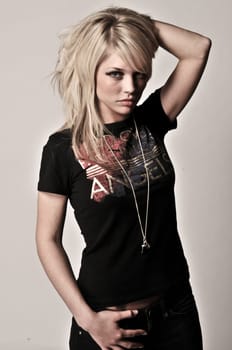 blond beauty