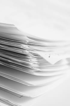 Stack of papers