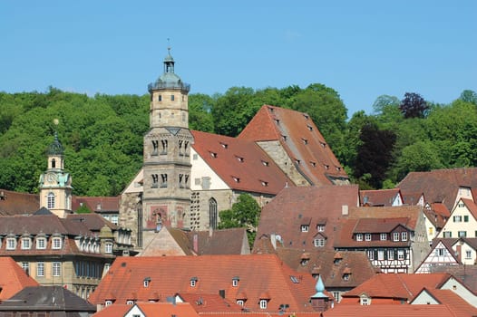 Schwäbisch Hall roofscape