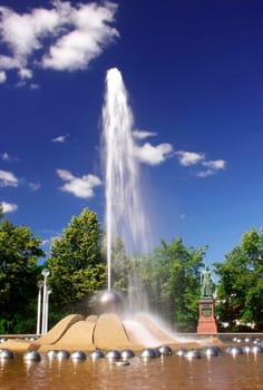 Czech Republic - fountain in Marianske