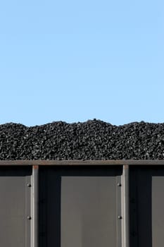 coal in boxcar
