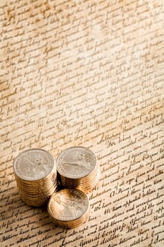 Dollar Coin on Declaration