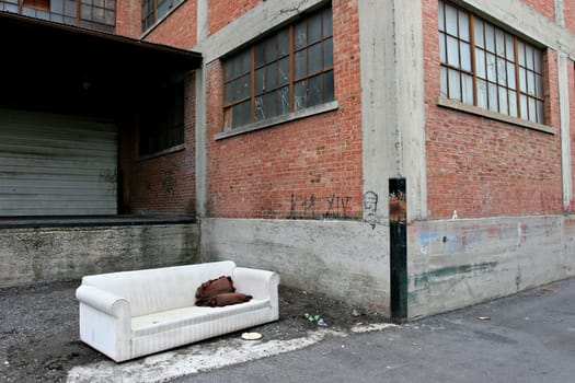 homeless living