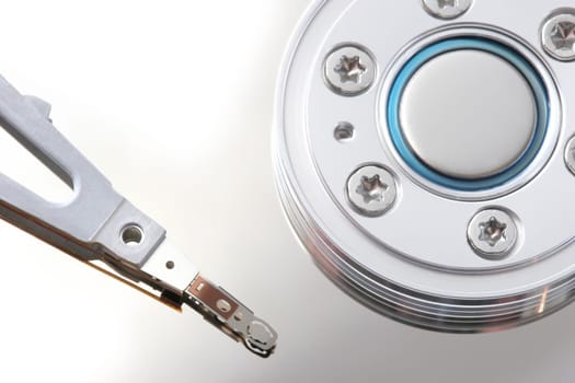 computer harddrive macro