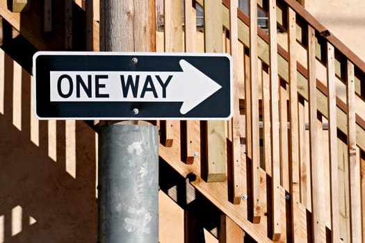 one way