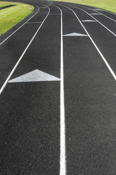 track and field abstract