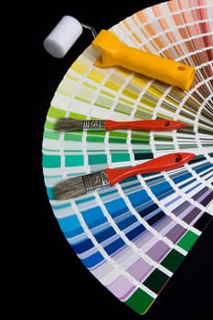 Colour sweepers with sample colours