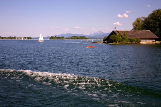 Boat trip on Lake Chiemsee