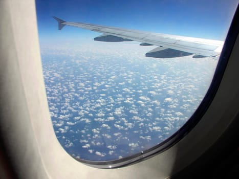Boeing 737-400 - look from windows