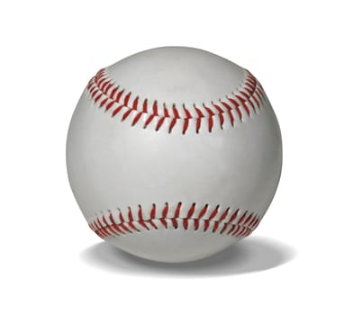 New baseball with path