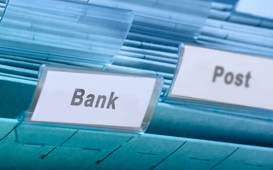 Bank and post office