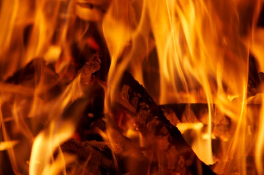 fire and flames