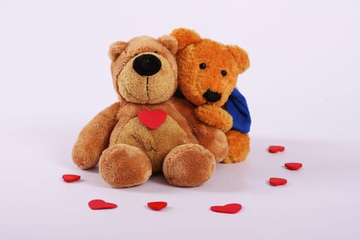 cuddly teddy bears landscape