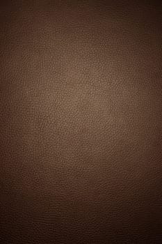 Brown leather