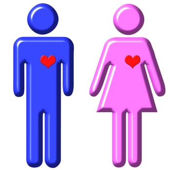 Couple in love