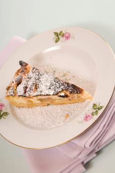 Rhubarb pie