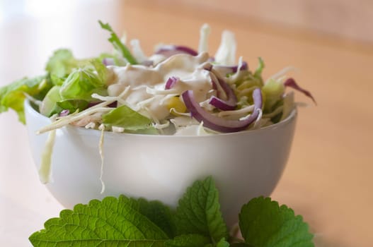 Salad plate