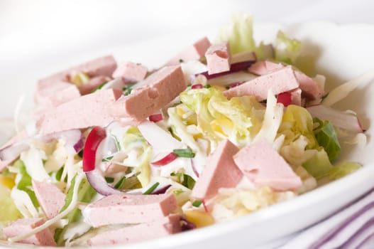 Salad plate