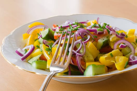 Salad plate