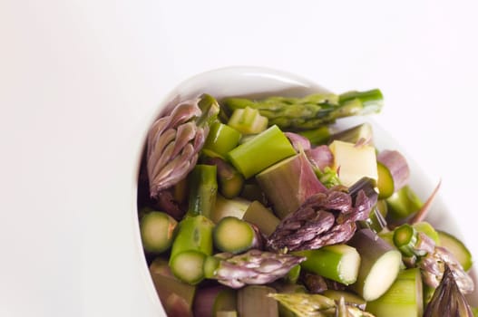 Asparagus pieces