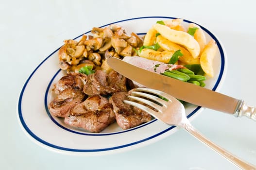 Wild boar fillet