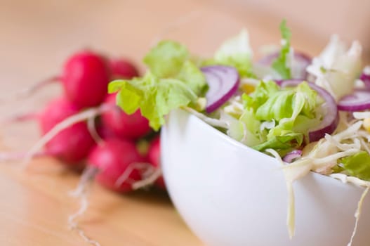 Salad plate
