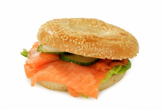 Bagel topped