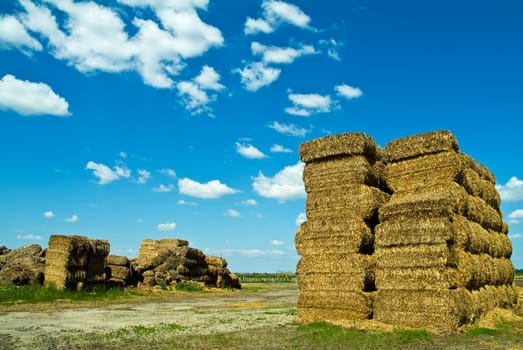 Straw bales
