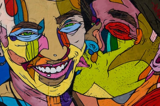 Amazing colorful graffiti
