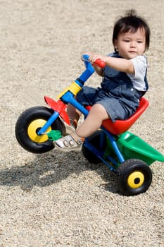 Baby at the playground