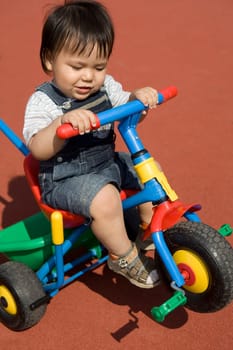 Baby at the playground