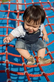 Baby at the playground