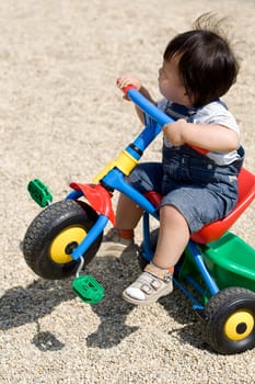 Baby at the playground