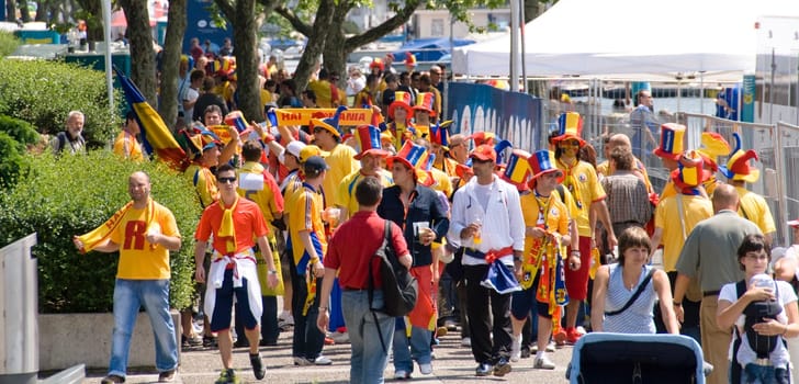 Romanian fans