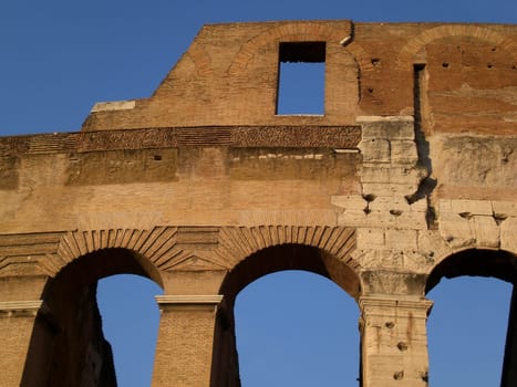 Colosseum - Amphitheater - Detailed view