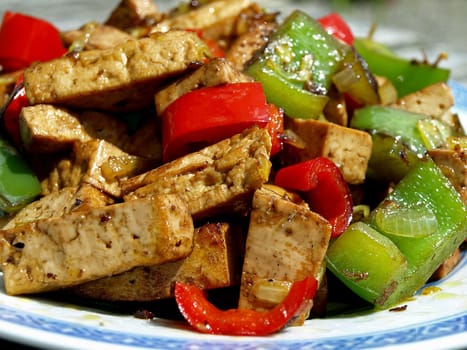 Tofu,Wok