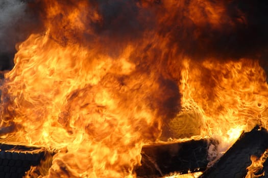 big fire