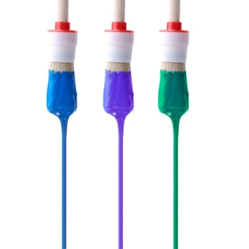 Three Brushes