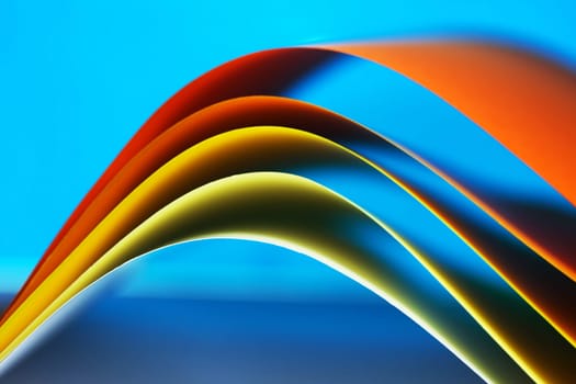 orange-blue wave