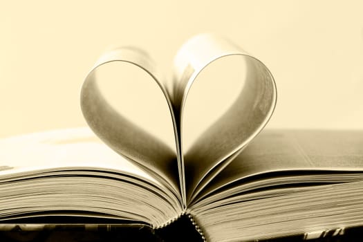 Book as heart