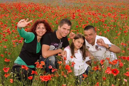 Happy family