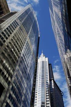 Modern Office Building With Reflections