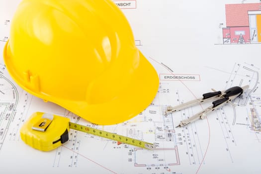 Building plan house construction