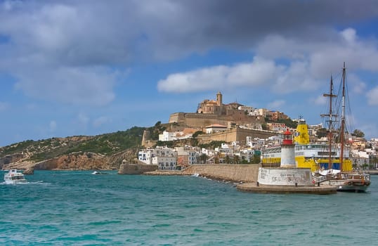 The port of Ibizza