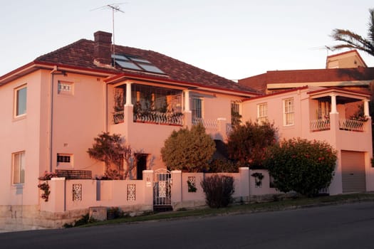 Town House In Morning Light