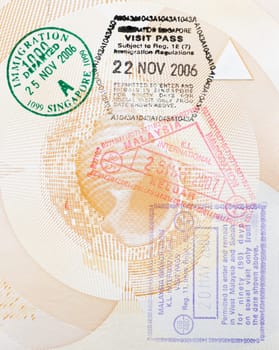 Custom Stamps In Passport