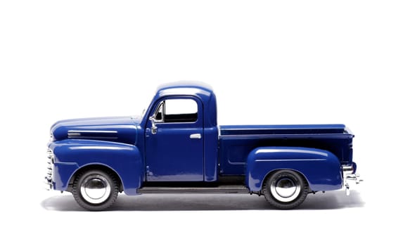 Blue Toy Car, Pick-Up Truck